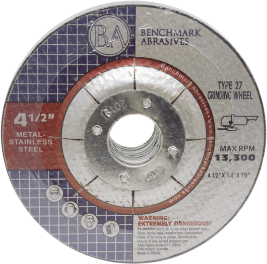 4 1/2" X 1/4" X 7/8" T27 - 25 Pack Cutting Disk Price Take Alot (560x558), Png Download