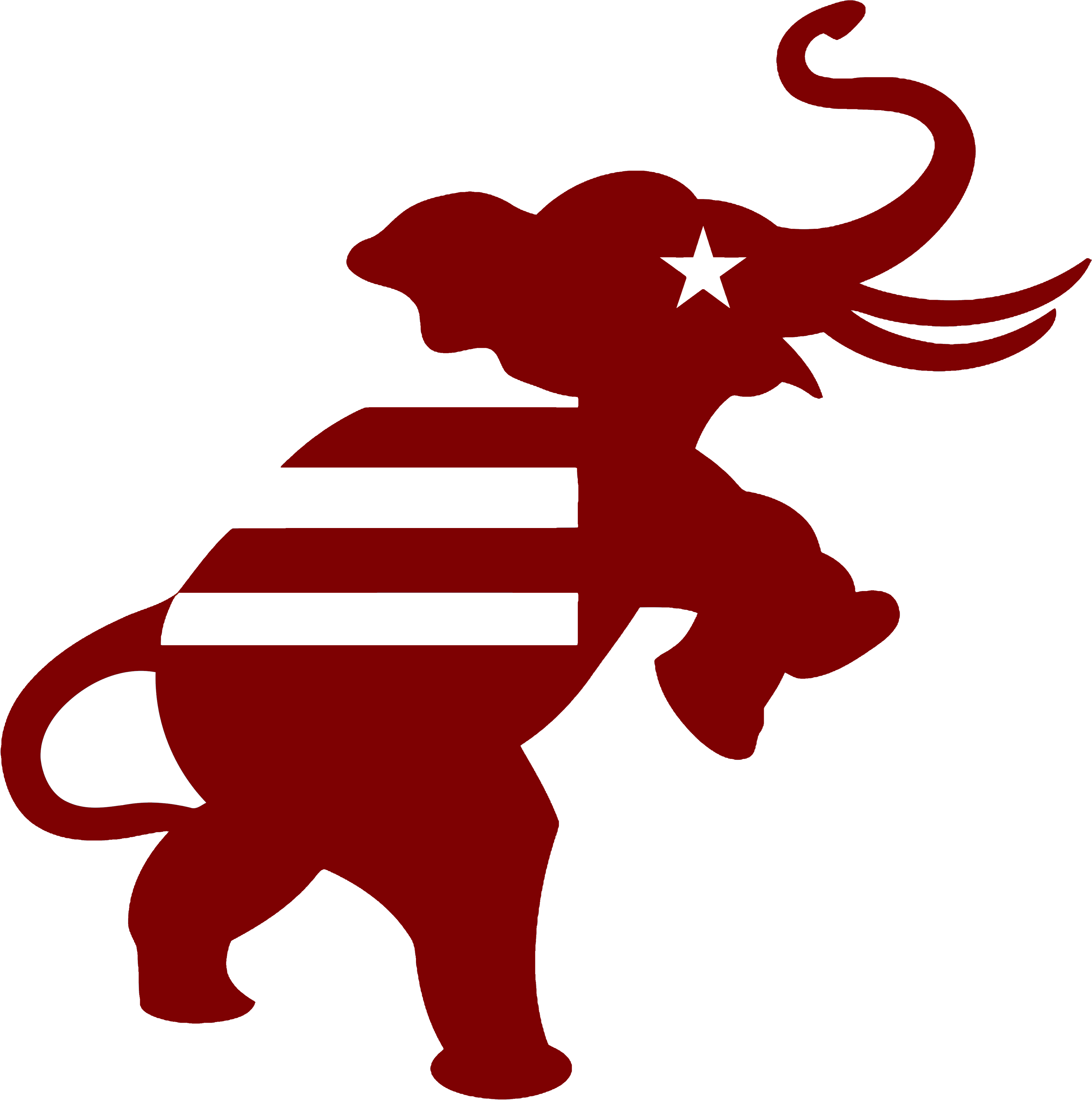 Paid For By The Chatham County Republican Party - 2008 Republican National Convention (3733x3753), Png Download