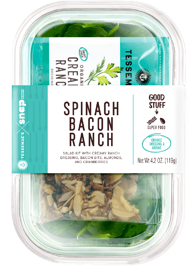 Spinach Bacon Ranch Salad - Iphone (1242x1242), Png Download