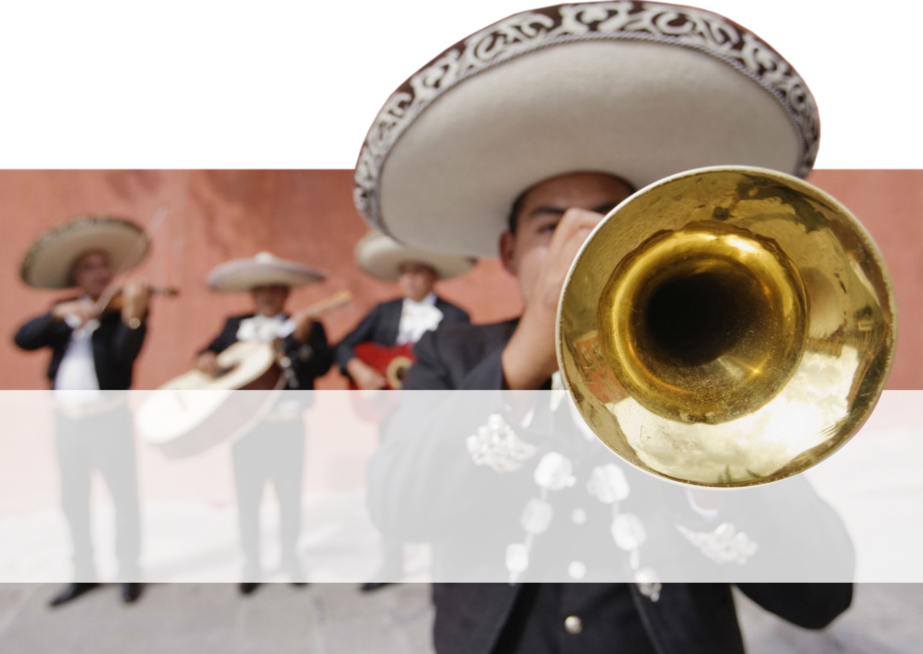 Mariachis En El Df - Mariachi Trompeta (1903x1348), Png Download