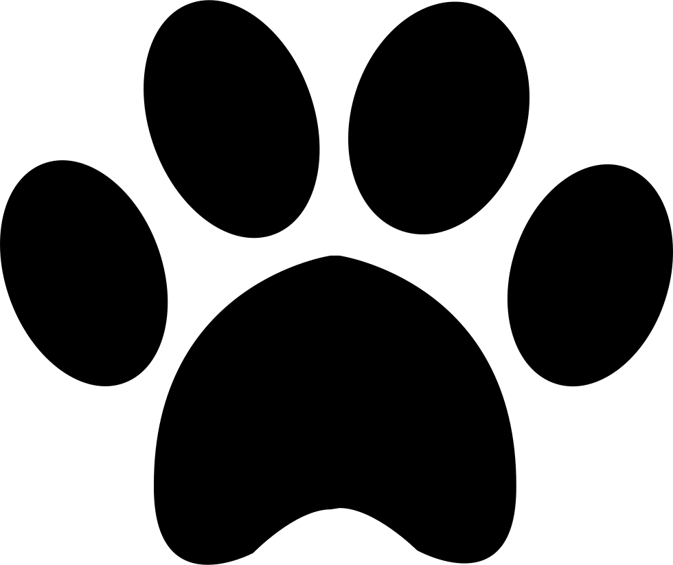 Png File Svg - Bobcat Paw Print (980x822), Png Download