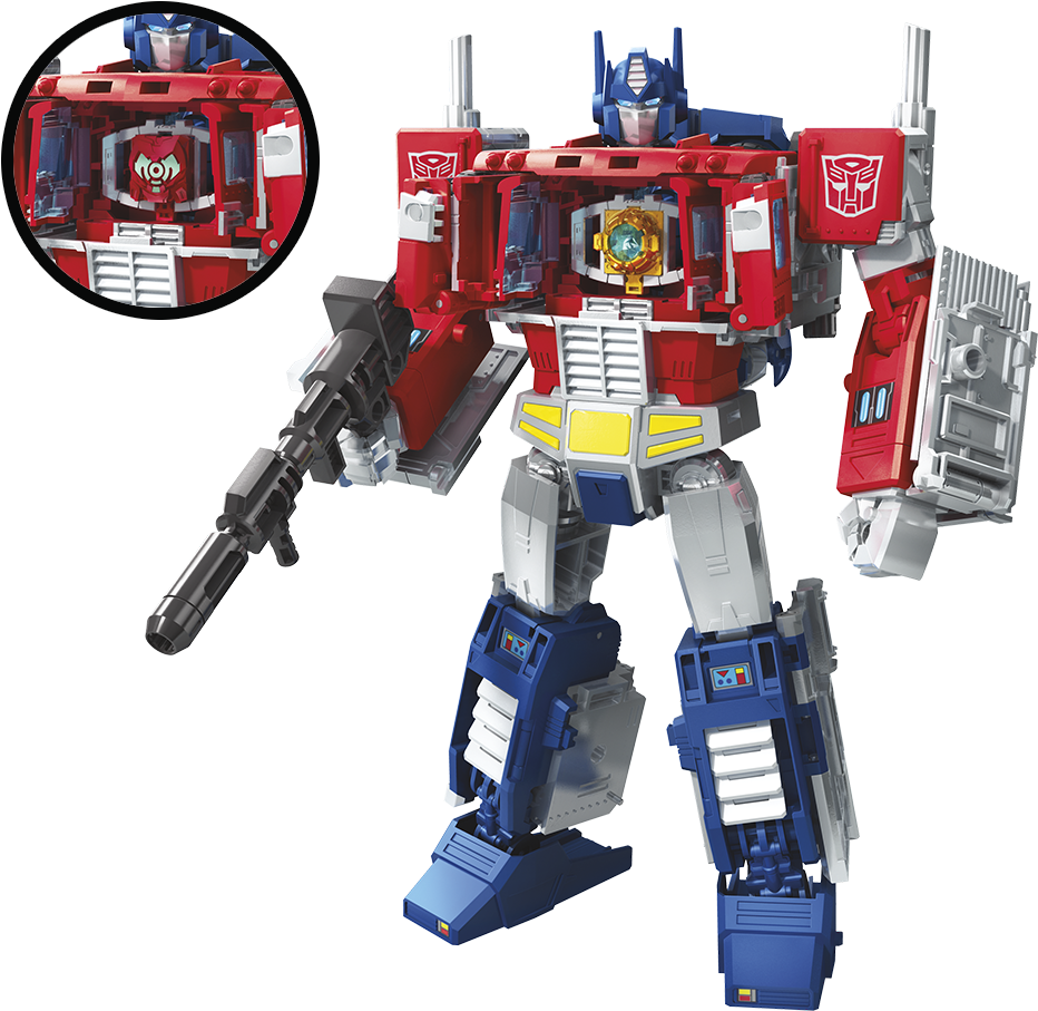 Autobots Unite Around Hasbro's Transformers - Optimus Prime Power Of The Primes Matrix (1000x1000), Png Download