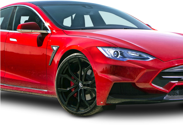 Tesla Clipart Car Back - Tesla Model X (640x480), Png Download