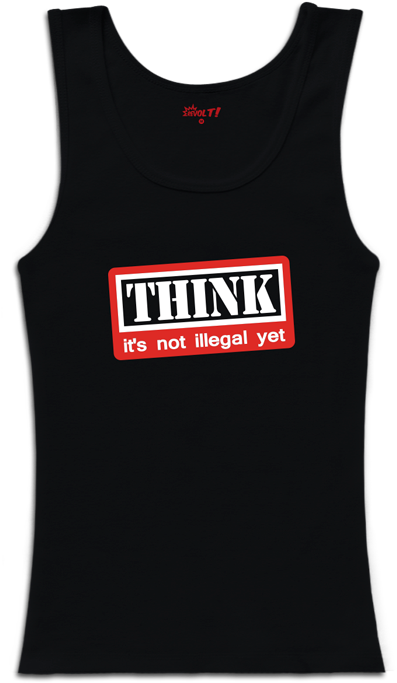 Think Is Not Illegal Yet - Active Tank (442x700), Png Download