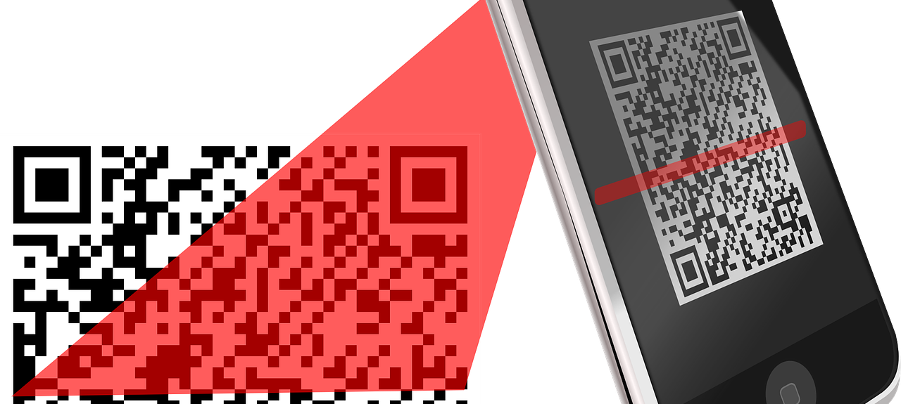 Codigo Qr No Celular (1280x575), Png Download
