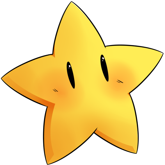 Mario Star Png (567x568), Png Download