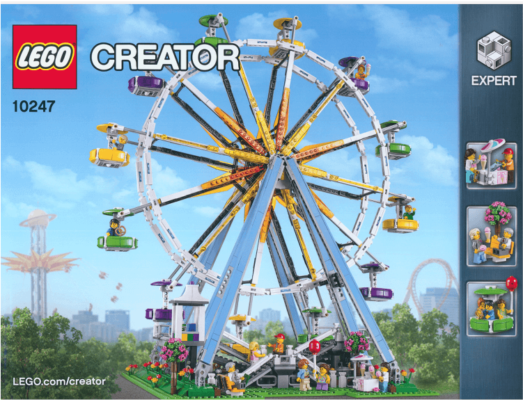 Lego 10267 Free Fall Tower (750x750), Png Download