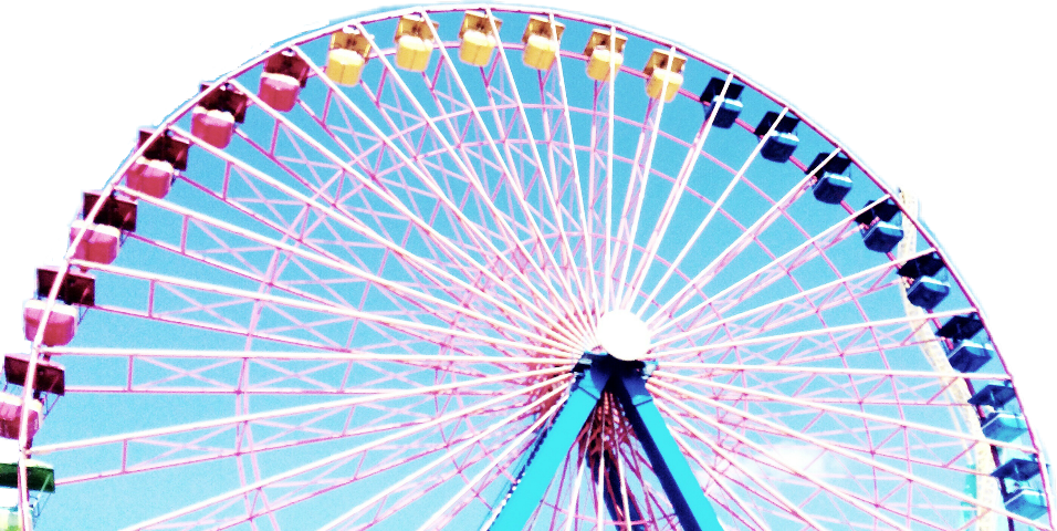 Ferris Wheel Png (956x480), Png Download