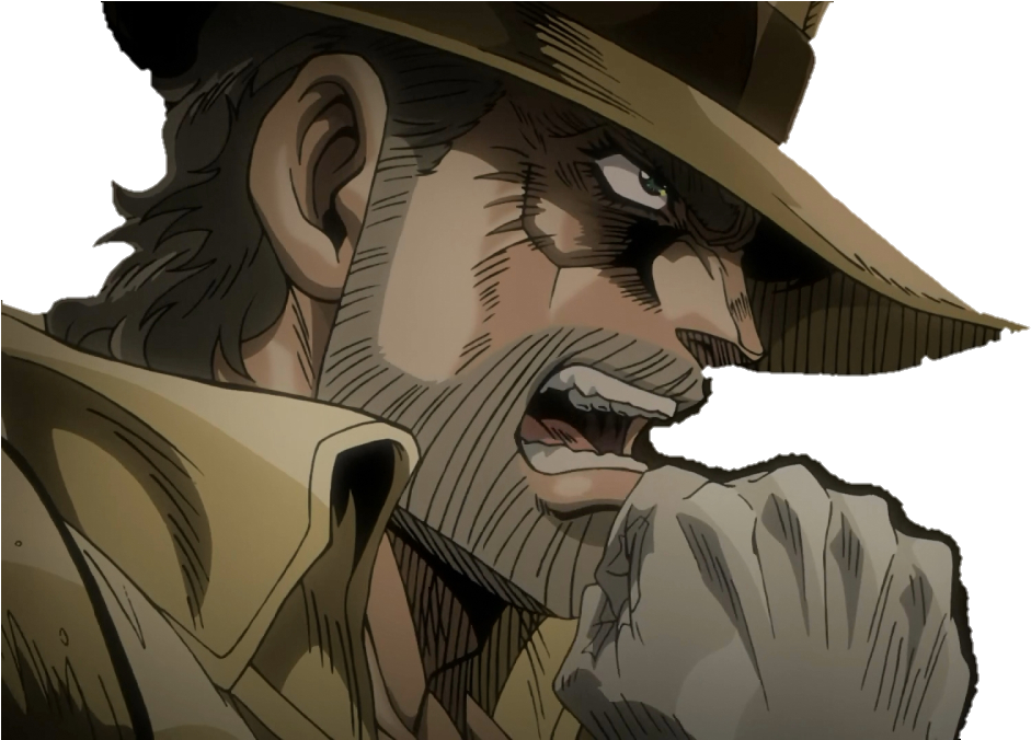 Sticker Kikoojap Jojo Joseph Joestar - Illustration (1200x675), Png Download