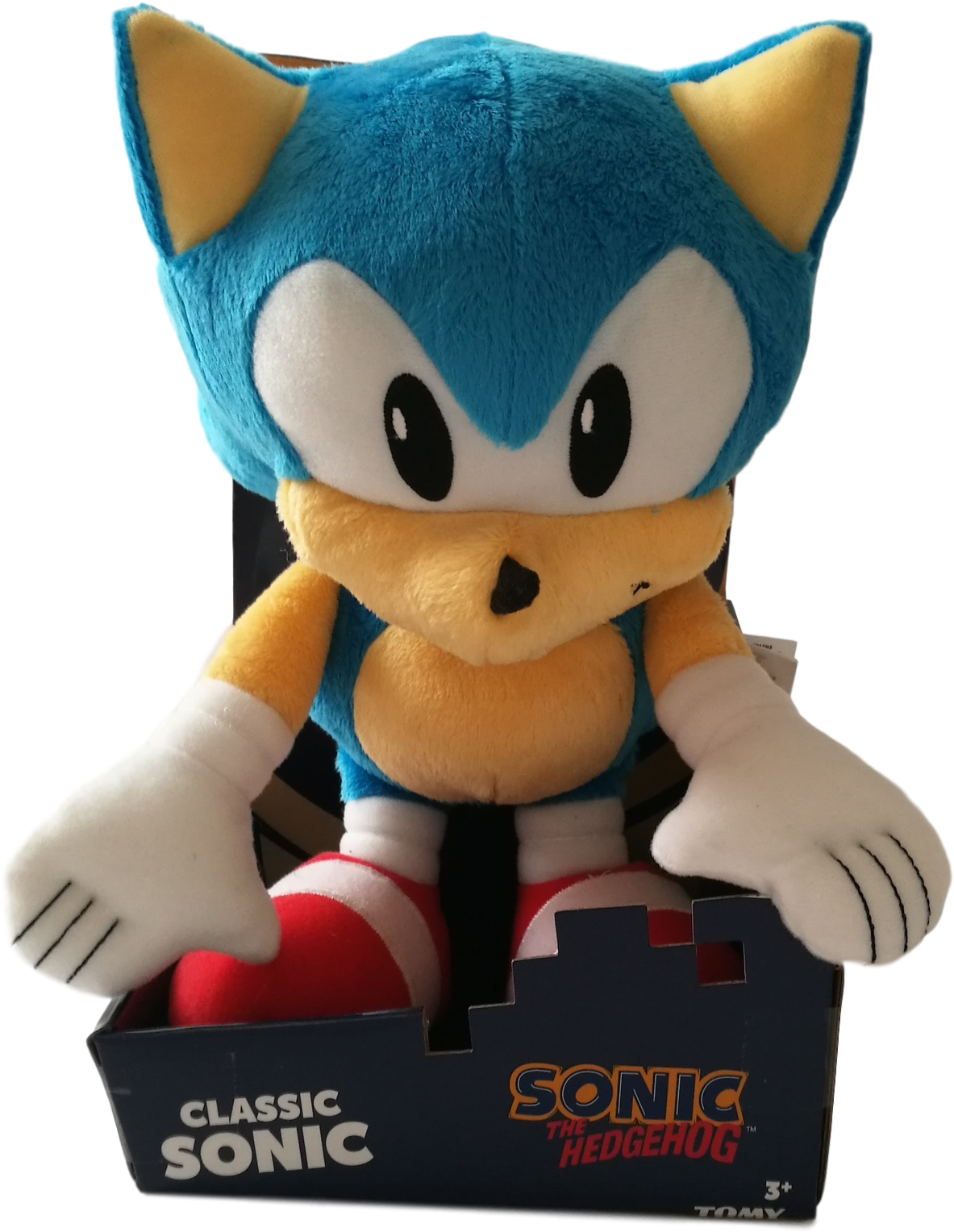 12" Sonic The Hedgehog Plush - Stuffed Toy (1593x1830), Png Download