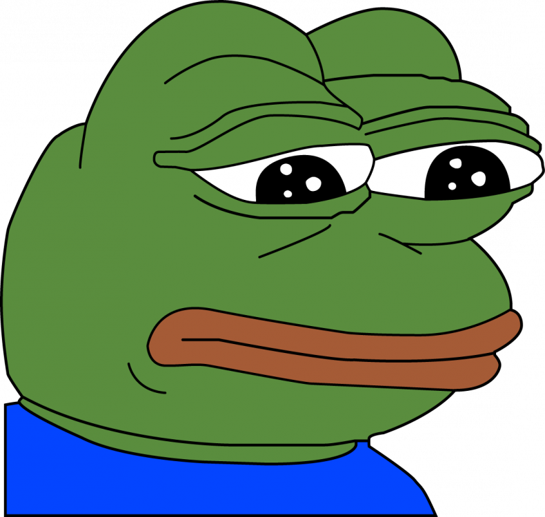 Pepe - Thumb - - Feels Bad Man (790x750), Png Download