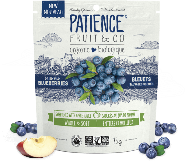 Organic Whole And Soft Blueberries, - Patience Fruit & Co Cranberries (677x548), Png Download