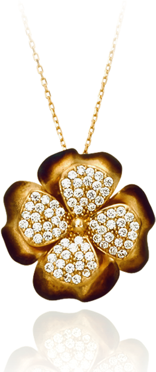 Ember Four Leaf Clover Pendant - Pendant (750x750), Png Download