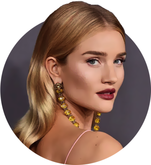 Rosie Huntington Whiteley (600x600), Png Download