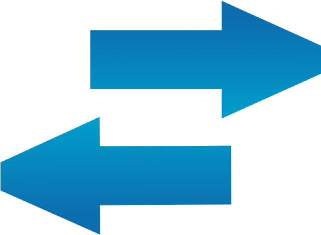 Right Clipart Blue Arrow - Graphic Design (640x480), Png Download