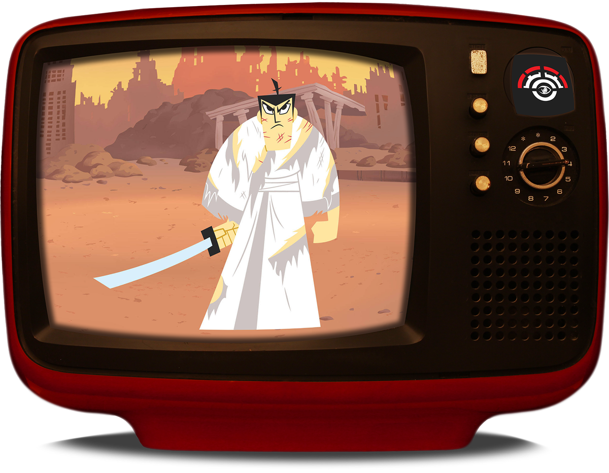 Watch Samurai Jack Online Transparent Background - Samurai Jack Reboot Hd (1200x933), Png Download