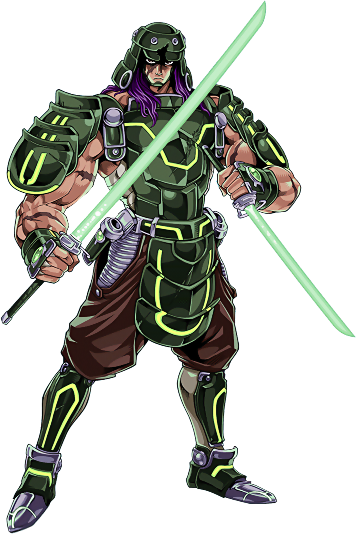 The Six Nisashi Render - Six Samurai Nisashi Yugioh (736x1085), Png Download