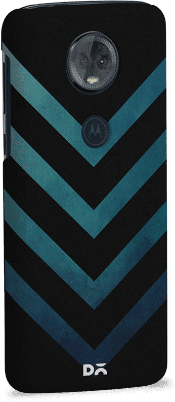 Dailyobjects Dark Blue Arrow Case Cover For Motorola - Smartphone (900x900), Png Download