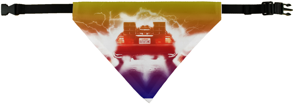 The Delorean 2 Collection ﻿pet Bandana - Grunge Skull (1024x1024), Png Download