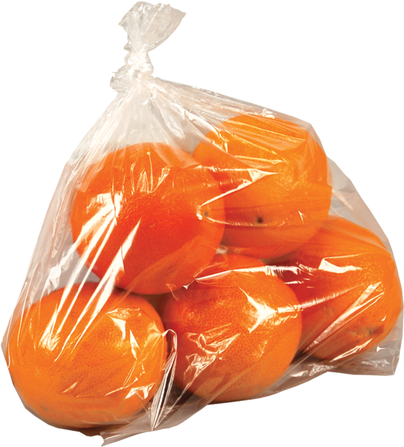 Bag, Side Fold Bag, Ldpe, 16/5x35cm, 18my, Transparent - Eten Transparant (640x640), Png Download