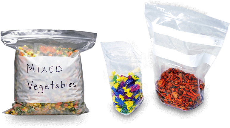 Ziplock Bag - Vegetable (770x437), Png Download