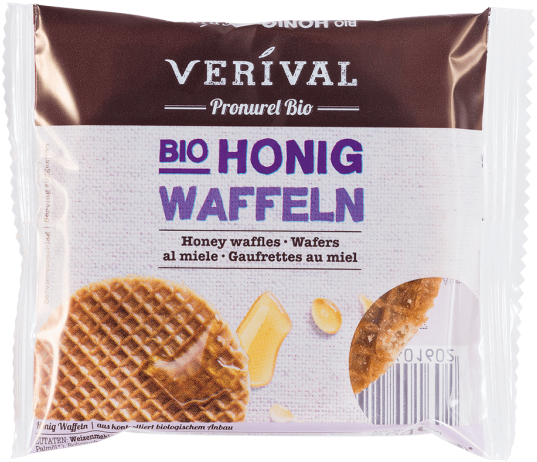 Verival 2-er Honig Waffeln 60g - Honig Waffle (600x600), Png Download