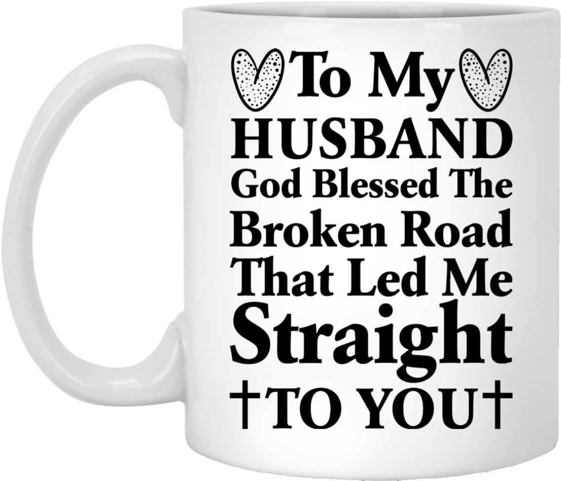 "god Blessed The Broken Road That Lead Me Straight - Beer Stein (1155x1155), Png Download