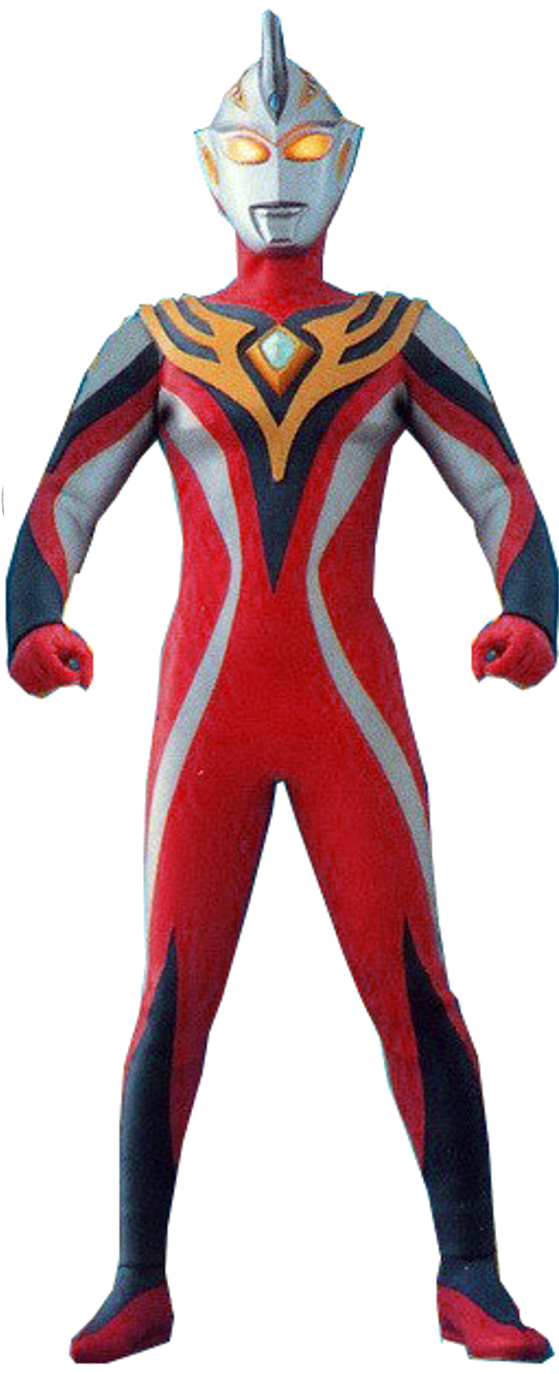 Crusher Mode Is Justice's Upgraded/super Form, Which - Ultraman Justice Crusher Mode (800x1946), Png Download