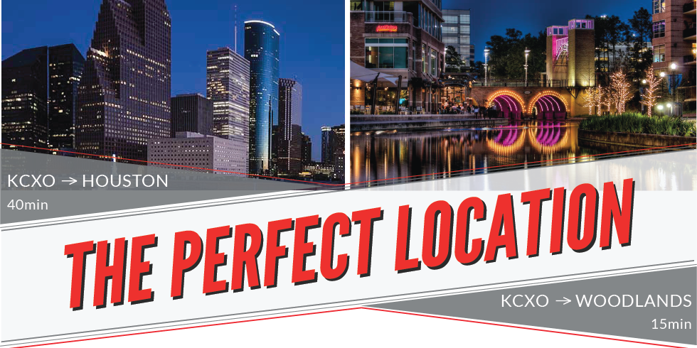 Conroe North Houston Airportgeneral Aviation Jet Center - Tasted (980x490), Png Download