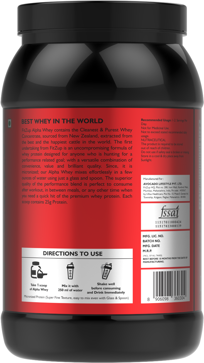 Alpha Whey Cappuccino - Whey (1600x1600), Png Download