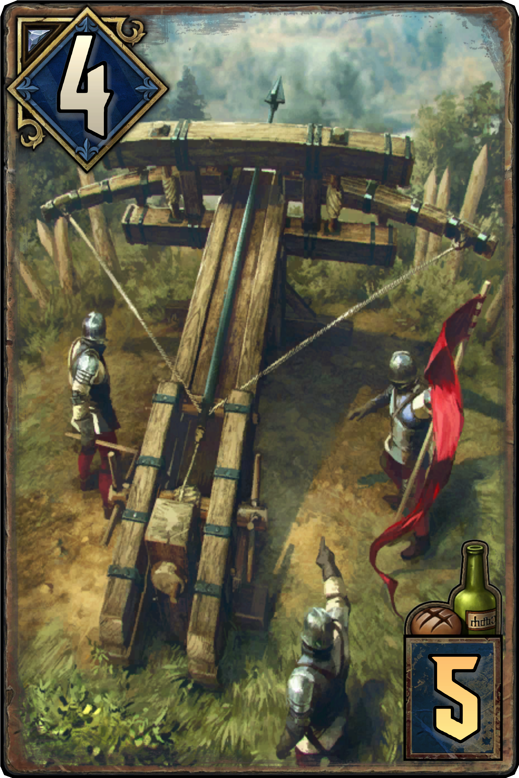 Ballista - Gwent Ballista (2186x2924), Png Download