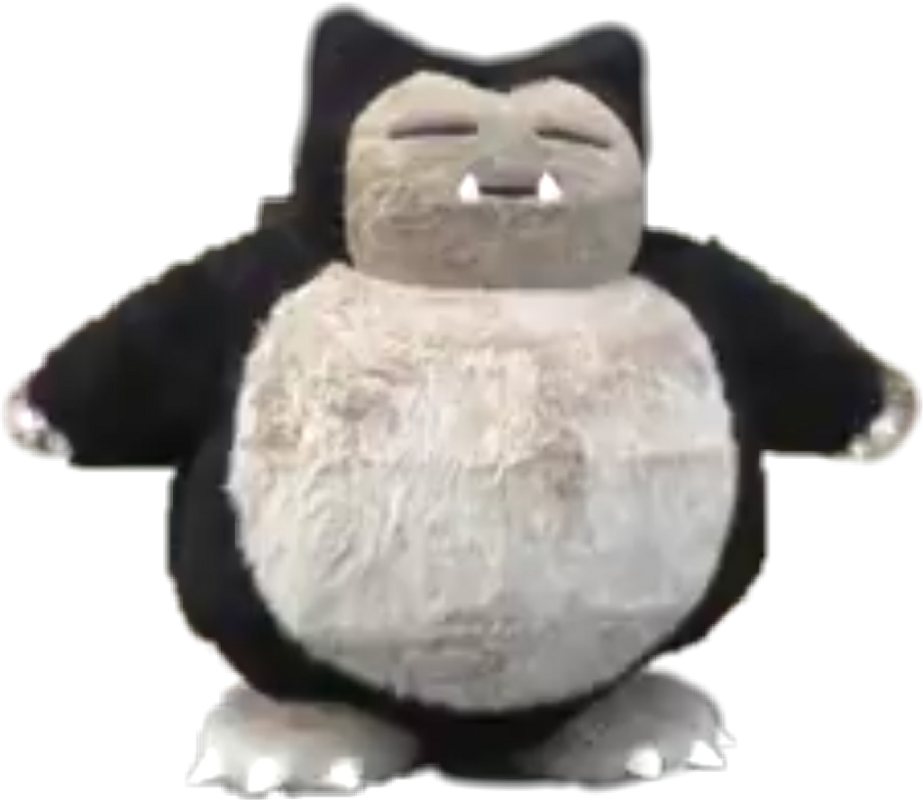 Snorlax Sticker (1024x887), Png Download