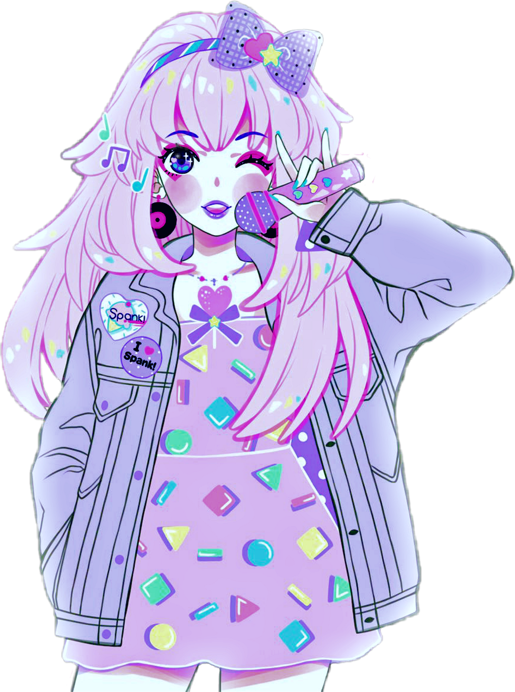 Kawwaii Sticker - Hot Shiroi Room (1024x1374), Png Download