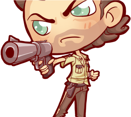 The Walking Dead Clipart Negan - Cartoon (640x480), Png Download