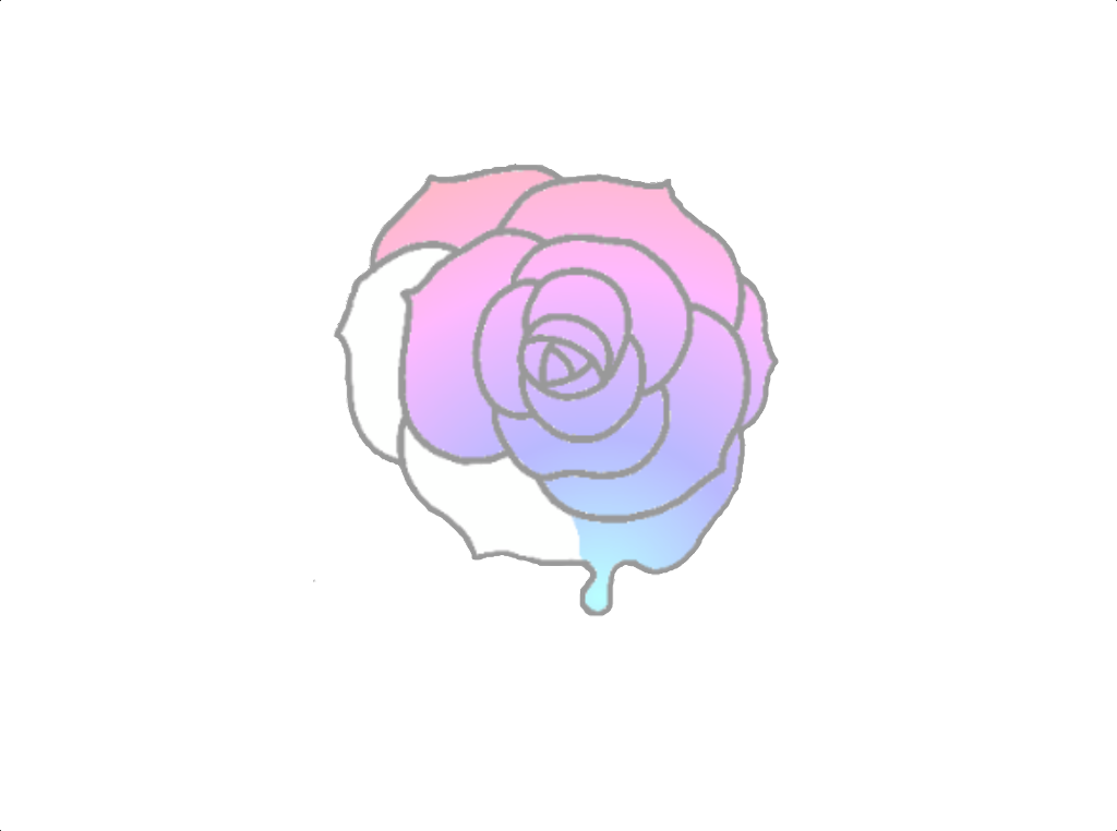 #ftestickers #rose #flowers #floral #pastel #png #purple - Garden Roses (1024x762), Png Download
