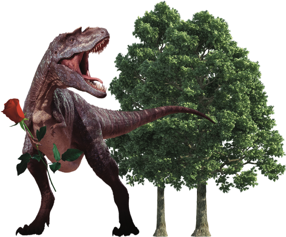 Out Of The Garden, Into The Woods - Realistic Tree Vector Png (1024x817), Png Download