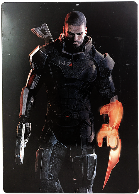 Mass Effect 3 Limited Edition Steel Case Xbox - Mass Effect 3 (506x690), Png Download
