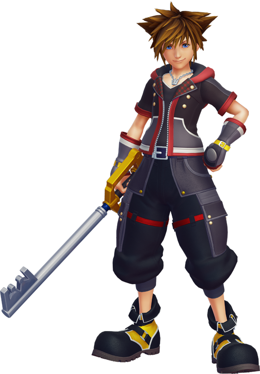 Kingdom Hearts Sora Kh3 (528x758), Png Download