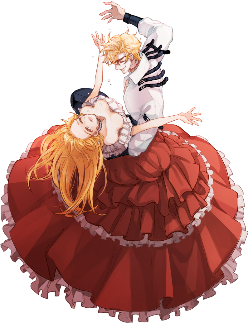 S Bizarre Brando - Erina Pendleton Red Gown (800x1200), Png Download