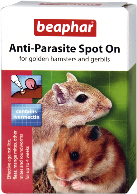 Beaphar Anti-parasite Spot On For Hamster And Gerbil - Beaphar Hamster Spot (568x749), Png Download