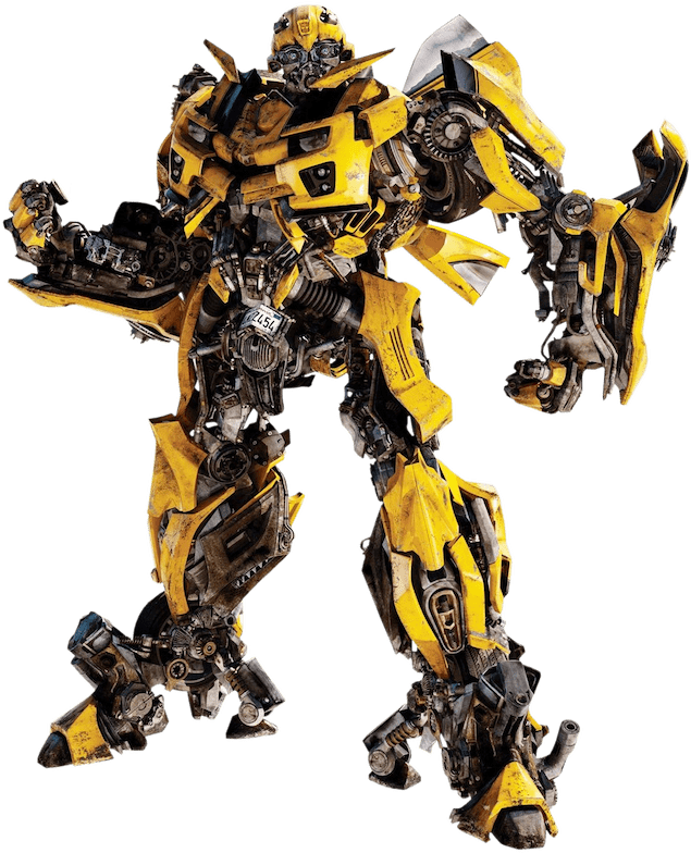Bumblebee Rotf Cgi (650x796), Png Download