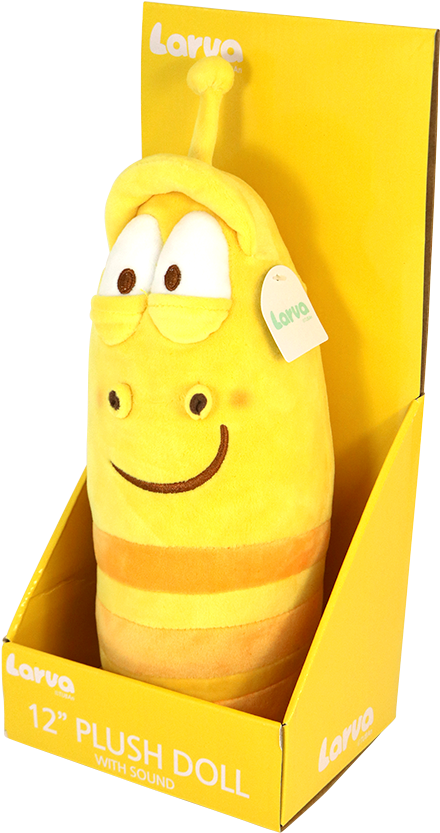 Yellowlarva 12platform - Stuffed Toy (469x864), Png Download