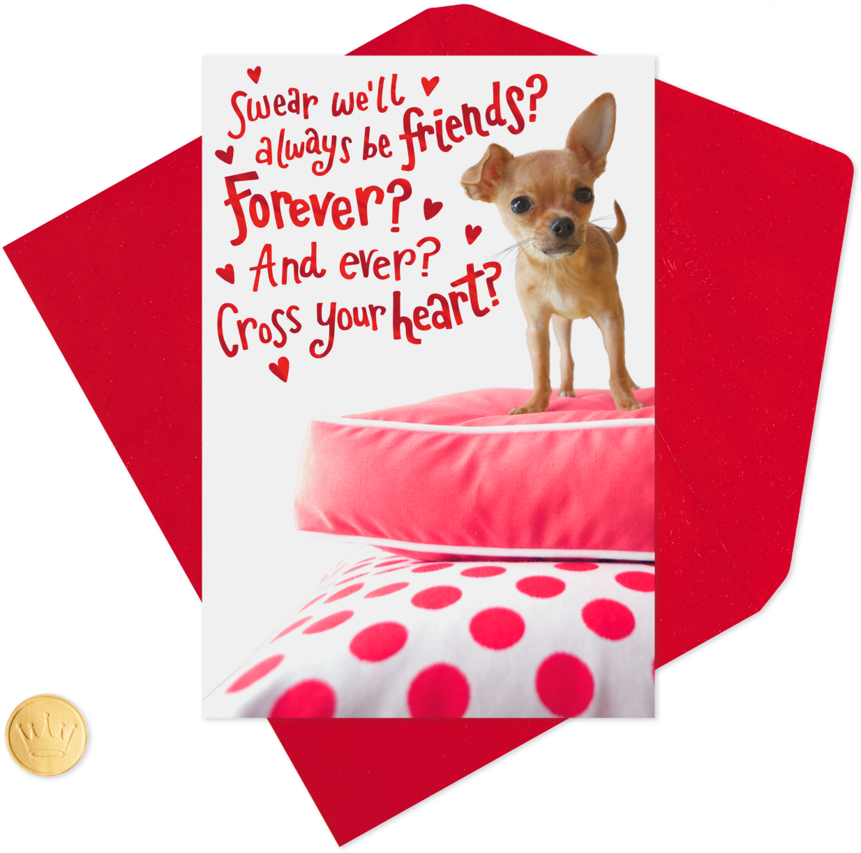 Chihuahua For My Forever Friend Valentine's Day - Chihuahua (1470x1470), Png Download