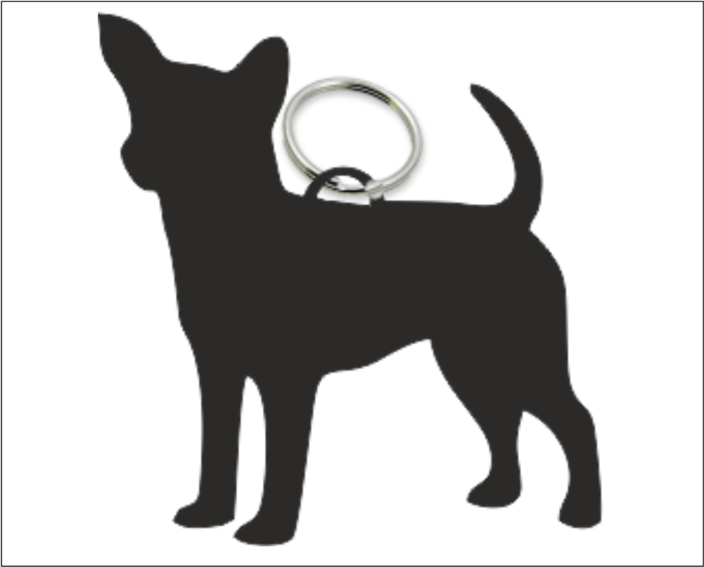 0 Reviews - Chihuahua Terrier Mix Silhouette (1000x1000), Png Download