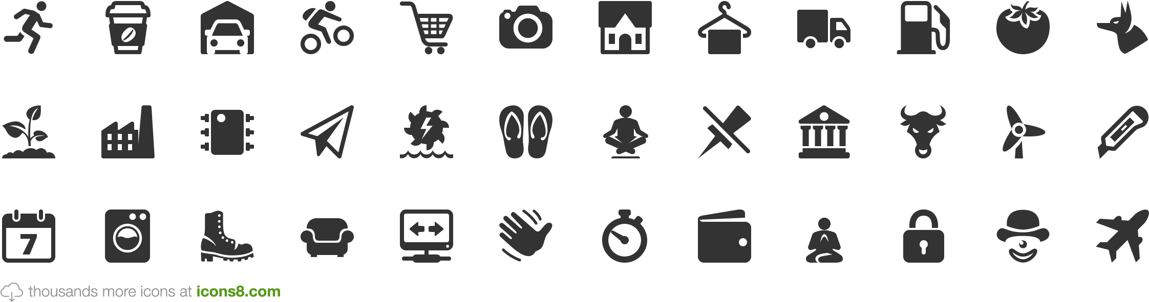 Windows 8 Icons - Activity Icon Free (2412x712), Png Download