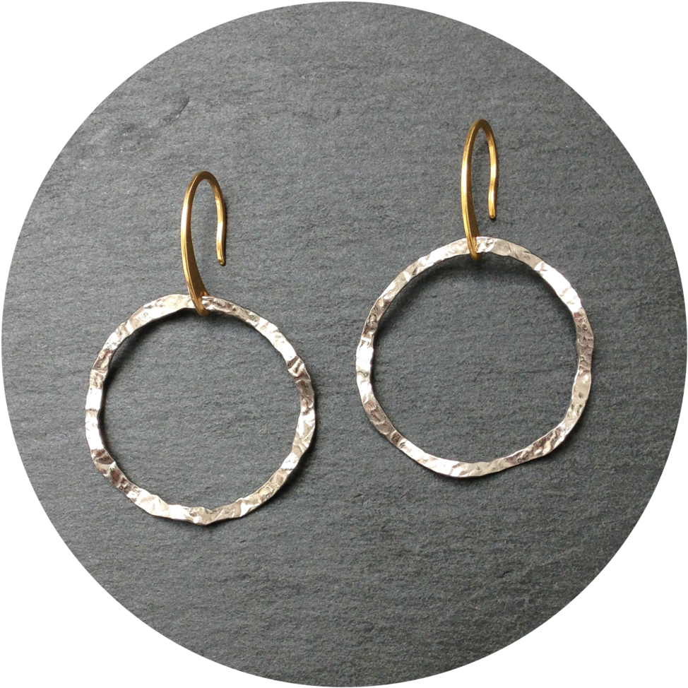 Roundedear - Earrings (1000x1000), Png Download