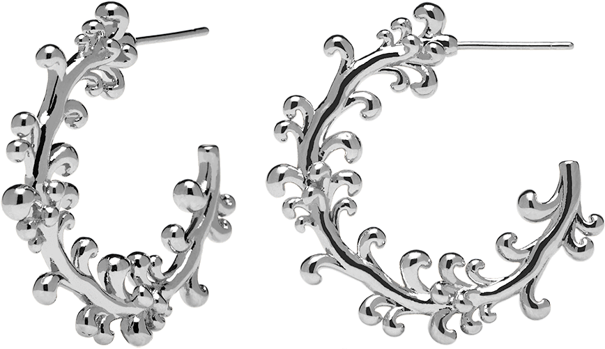 Amalfi Silver Earrings - Ar01 059 U (1000x1000), Png Download