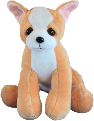 Chewy The Chihuahua 8" Le Chien - Chihuahua Plush Transparent (520x600), Png Download