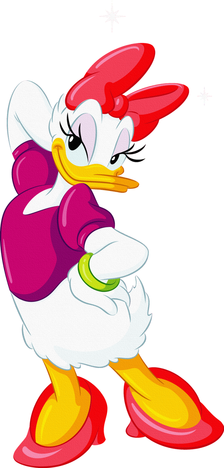 Donald Duck Png Image - Daisy Duck (767x1600), Png Download