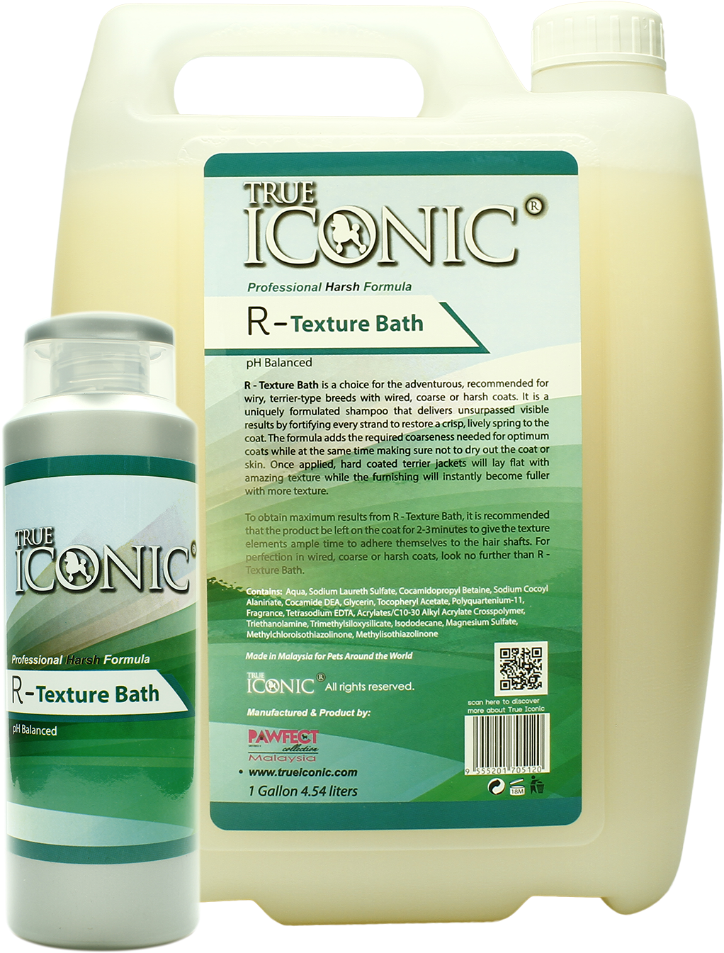 R-texture Bath Shampoo - Plastic Bottle (1080x1421), Png Download